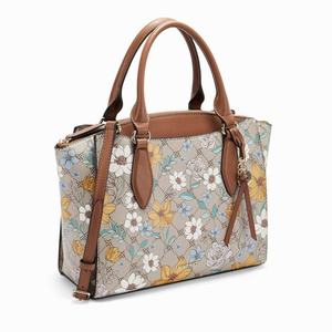 Nine West Paisley Jet Set Shoulder Bag - Brown/Grey - Ireland (AF9078516)